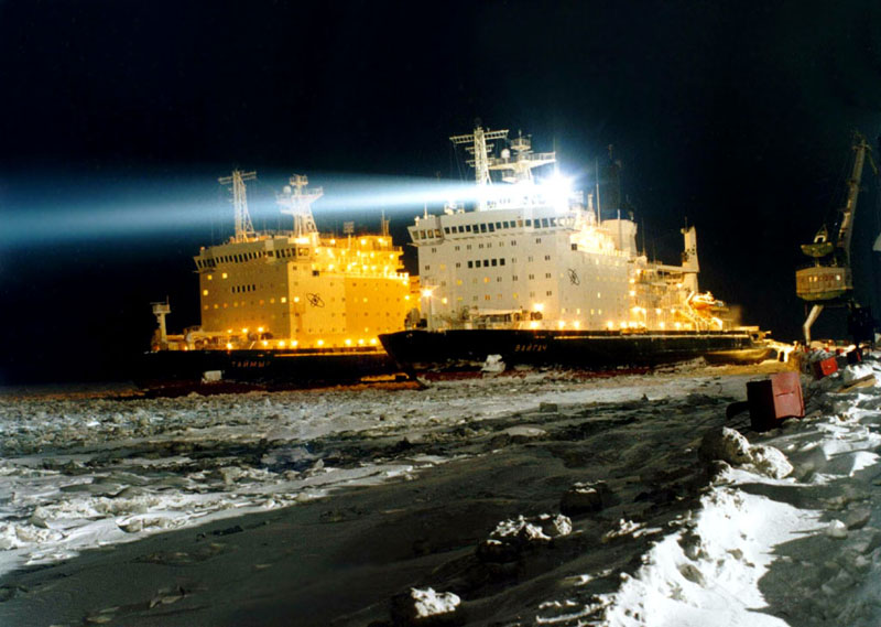 Icebreakers Taimyr and Vaygach